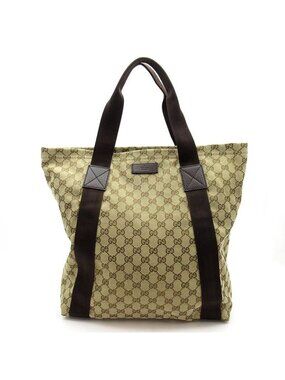 Gucci GG Canvas Tote Beige